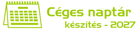 egyedi céges naptár nyomda